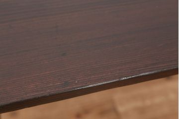 アンティーク家具　アンティーク　古材天板のアイアンテーブル(作業台、机)