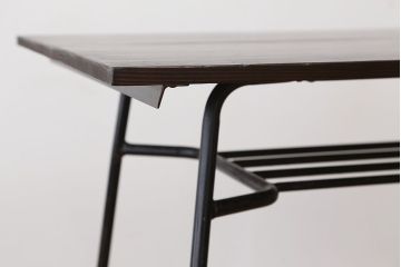 アンティーク家具　アンティーク　古材天板のアイアンテーブル(作業台、机)