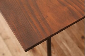 アンティーク家具　アンティーク　古材天板のアイアンテーブル(作業台・机)