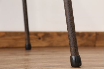 アンティーク家具　アンティーク　古材天板のアイアンテーブル(作業台・机)