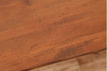アンティーク家具　アンティーク　古材天板のアイアンテーブル(作業台・机)?
