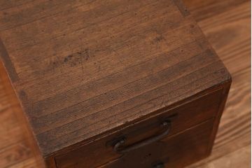 アンティーク家具　古民具・骨董　味のある小引き出し
