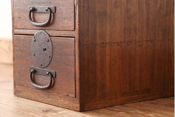 アンティーク家具　古民具・骨董　味のある小引き出し