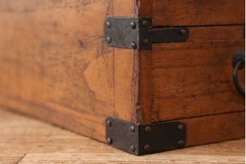 アンティーク家具　古民具・骨董　味のある硯箱(小引き出し)