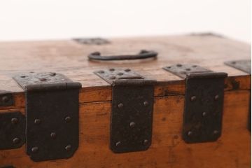 アンティーク家具　古民具・骨董　味のある硯箱(小引き出し)