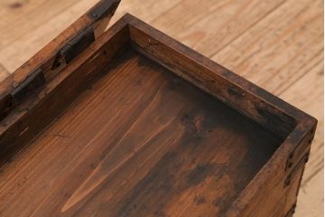 アンティーク家具　古民具・骨董　味のある硯箱(小引き出し)