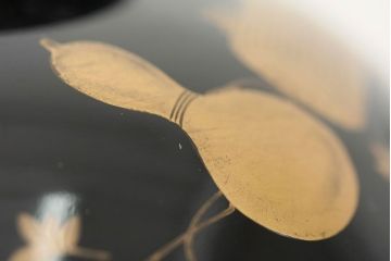アンティーク雑貨　アンティーク　大正〜昭和初期!古い蒔絵の木製お椀など11点(漆器)