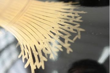 アンティーク雑貨　アンティーク　大正〜昭和初期!古い蒔絵の木製お椀など11点(漆器)