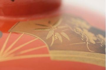 アンティーク雑貨　アンティーク　大正〜昭和初期!古い蒔絵の木製お椀など11点(漆器)