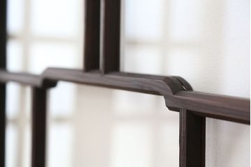 素敵なデザイン!大正ロマン　変わり型引き戸2枚セット?(建具、ガラス戸)