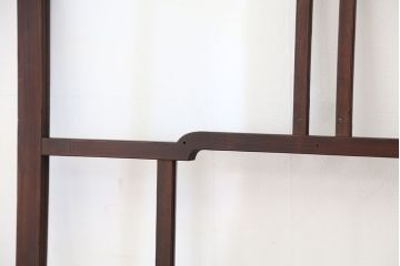 素敵なデザイン!大正ロマン　変わり型引き戸2枚セット?(建具、ガラス戸)