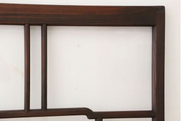 素敵なデザイン!大正ロマン　変わり型引き戸2枚セット(2)(建具、ガラス戸)