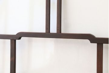 素敵なデザイン!大正ロマン　変わり型引き戸2枚セット(2)(建具、ガラス戸)