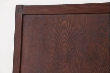 アンティーク　古いお家のダイヤガラス帯戸　1枚