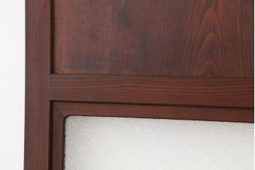 アンティーク　古いお家のダイヤガラス帯戸　1枚
