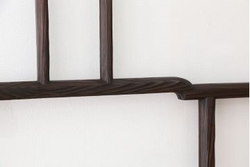 アンティーク　大正ロマン　変わり型ガラス戸　4枚セット?(建具、引き戸)