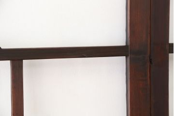 アンティーク　大正ロマン　変わり型ガラス戸　4枚セット?(建具、引き戸)