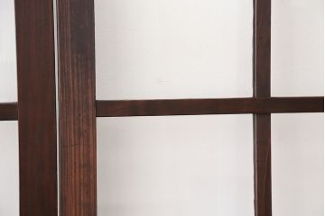 アンティーク　大正ロマン　変わり型ガラス戸　4枚セット?(建具、引き戸)