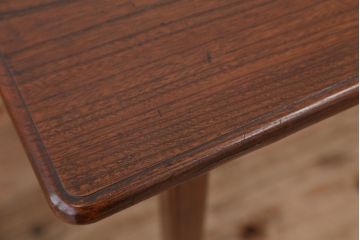 アンティーク家具　アンティーク　総欅!最高級上質な両面引き出し平机(テーブル)