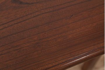アンティーク家具　アンティーク　総欅!最高級上質な両面引き出し平机(テーブル)
