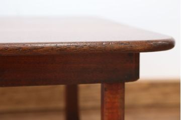 アンティーク家具　アンティーク　古い木の角ちゃぶ台