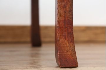 アンティーク家具　アンティーク　古い木の角ちゃぶ台