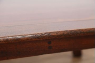アンティーク家具　アンティーク　古い木の角ちゃぶ台