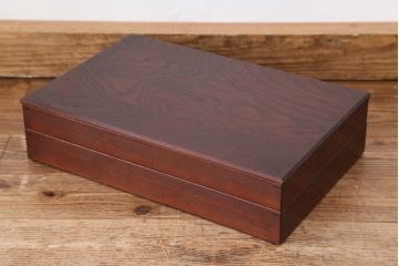 アンティーク雑貨　アンティーク　中古　上品な作りの収納箱(文箱・硯箱)