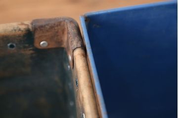 アンティーク雑貨　昭和レトロ　ボテ箱2個セット