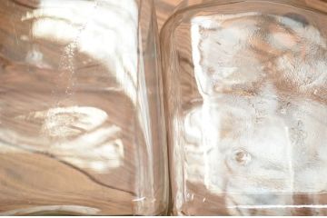 アンティーク雑貨　昭和レトロ　古い駄菓子屋のガラス瓶　3個セット(2)
