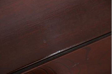 アンティーク家具　アンティーク　古い欅材のシンプルな座卓(テーブル)