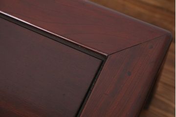 アンティーク家具　アンティーク　古い欅材のシンプルな座卓(テーブル)