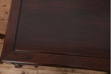 アンティーク家具　古民具・骨董　時代物　上質な唐木座卓(テーブル)
