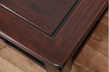 アンティーク家具　古民具・骨董　時代物　上質な唐木座卓(テーブル)