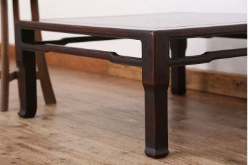 アンティーク家具　古民具・骨董　時代物　上質な唐木座卓(テーブル)