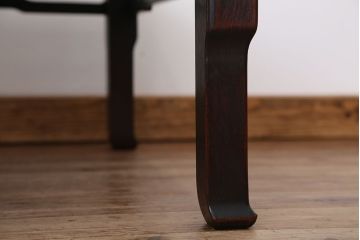 アンティーク家具　古民具・骨董　時代物　上質な唐木座卓(テーブル)
