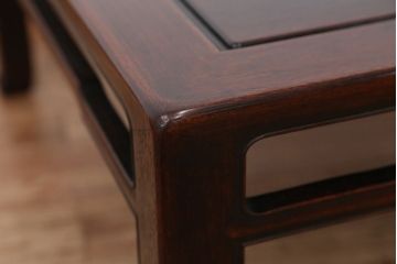 アンティーク家具　古民具・骨董　時代物　上質な唐木座卓(テーブル)