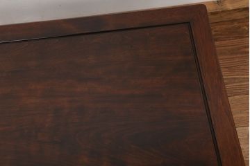 アンティーク家具　アンティーク　古い唐木座卓(テーブル)
