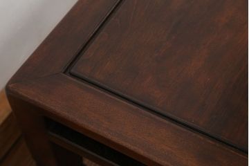 アンティーク家具　アンティーク　古い唐木座卓(テーブル)
