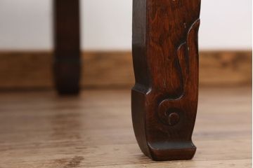 アンティーク家具　アンティーク　古い唐木座卓(テーブル)