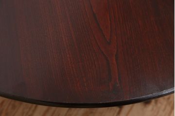アンティーク　美品!古い栓材の丸型ちゃぶ台(テーブル)