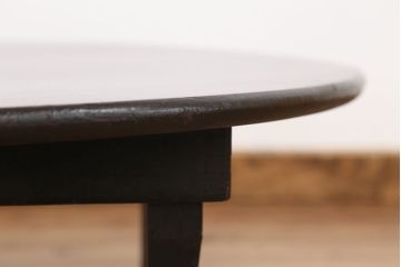 アンティーク　美品!古い栓材の丸型ちゃぶ台(テーブル)