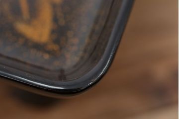 アンティーク雑貨　大正〜昭和初期!輪島塗木製お膳10客(漆器)