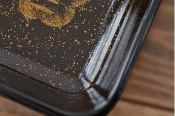 アンティーク雑貨　○大正〜昭和初期!輪島塗木製お膳10客(漆器)