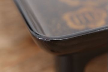 アンティーク雑貨　○大正〜昭和初期!輪島塗木製お膳10客(漆器)
