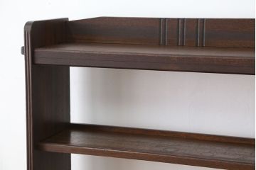 アンティーク家具　アンティーク　古い木のシックな本棚(飾り棚)