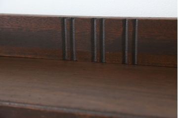 アンティーク家具　アンティーク　古い木のシックな本棚(飾り棚)