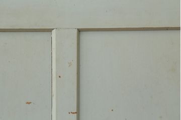 アンティーク　素敵な雰囲気!ペンキの剥げたダイヤガラスドア　1枚(扉)