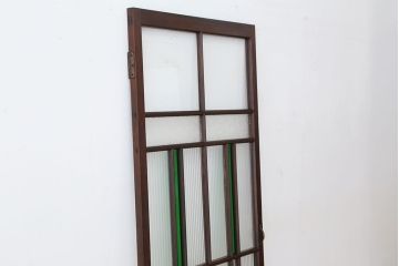 アンティーク　古い洋館の色ガラスドア(扉)1枚?