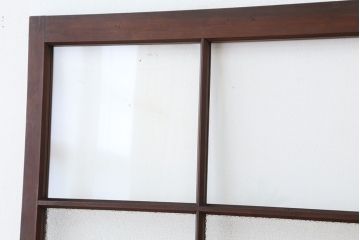 アンティーク　古い洋館の色ガラスドア(扉)1枚?